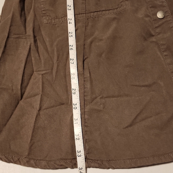 A Gold E NWT Earth Colored Nicoletta  Button-Down Dress - Picture 8 of 9